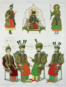 صور من الجورجية جوديار ، اللوحة 45 من "Le Caucase pittoresque ، dessine apres nature" مع نص للكونت إرنست ستاكلبرغ ، نُشر عام 1847