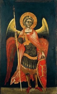 Angel بواسطة Guariento (نشط 1338-1367 أو 1370) ، تمبرا على لوح ، حوالي 1354 بواسطة Guariento di Arpo