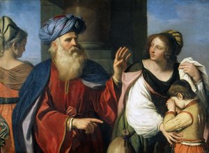 إخراج إبراهيم هاجر وإسماعيل ، 1657.