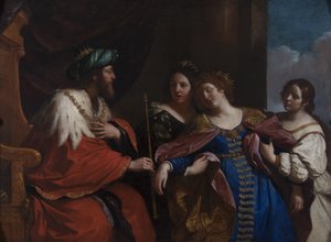 قصة أستير وأحشويروش ، 1639 بواسطة جويرسينو