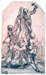 صلب القديس بطرس ، c1600-1642 بواسطة جويدو ريني