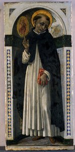 سانت فنسنت فيرير ، c.1500 (درجة حرارة على الخشب) بواسطة Guidoccio di Giovanno Cozzarelli
