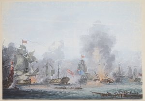 معركة العش بواسطة Gustaf Boberg