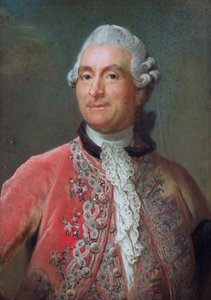 تشارلز جرافير (1719-1777) Count of Vergennes ، 1771-1774 (باستيل على ورق)