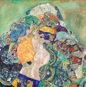 طفل (مهد) ، 1917-18 بواسطة غوستاف كليمت
