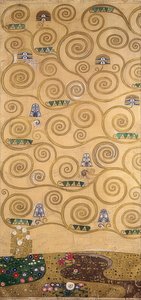 تصميم إفريز Stoclet. التفاصيل. 1905-09 بواسطة غوستاف كليمت