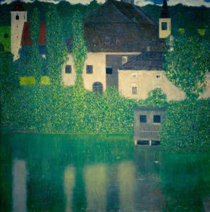 Schloss am Attersee I بواسطة غوستاف كليمت