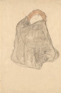امرأة جالسة ، 1908-1909 بواسطة غوستاف كليمت
