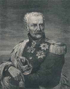 Gebhard Leberecht Von Blucher ، أمير Wahlstadt ، c1815-1819 ، 1896 بواسطة جوستاف كرويل