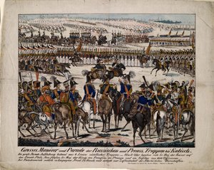 العرض الروسي البروسي في كاليس 1835 ، ج. 1850 بواسطة غوستاف كوهن