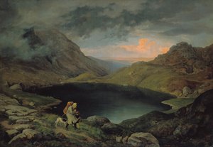 بحيرة في Riesengebirge ، 1839