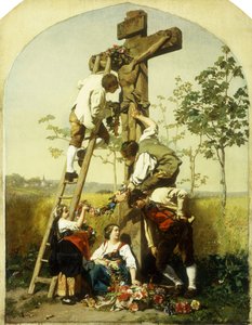 تزيين الضريح ، 1854 بواسطة غوستاف بريون