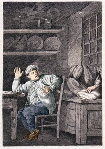 Le vol de Jean Valjean - في "" Les Misérables "بقلم فيكتور هوغو ، مريض. بقلم بريون ، أد. هيتزل ولاكروا بواسطة غوستاف بريون