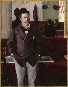 في أحد المقاهي عام 1880. بواسطة غوستاف كايليبوت