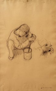 دراسة لرسامي المنزل بواسطة غوستاف كايليبوت