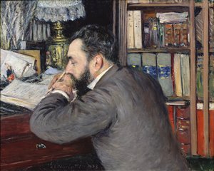 صورة لهنري كوردييه (1849-1929) ، مدرس في مدرسة اللغات الشرقية ، 1883
