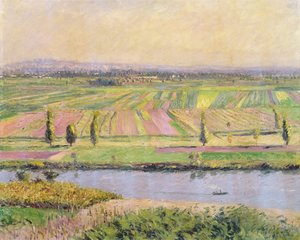 سهل Gennevilliers من تلال Argenteuil ، 1888 بواسطة غوستاف كايليبوت