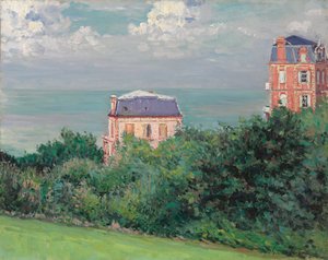 الفيلات في Villers-sur-Mer ، 1880 بواسطة غوستاف كايليبوت