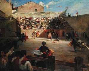 معركة تدريبية في بسكاي ، 1888 بواسطة غوستاف كولين