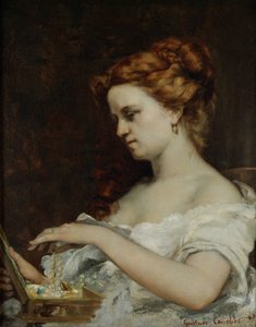 امرأة مع مجوهرات ، 1867