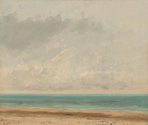 البحر الهادئ 1866. بواسطة غوستاف كوربيت