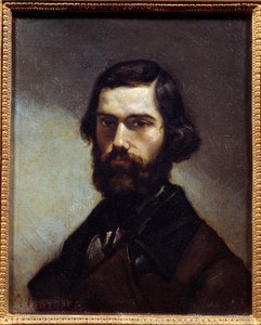 صورة لجول فاليس (1832-1885) كاتب وصحفي وسياسي. لوحة لغوستاف كوربيه (1819-1877) بواسطة غوستاف كوربيت