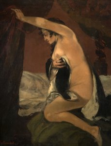 دراسة كوكب الزهرة في الزهرة والنفسية ، 1865. بواسطة غوستاف كوربيت