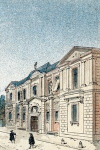 منظر من فندق Carnavalet ، سكن مركيز سيفين