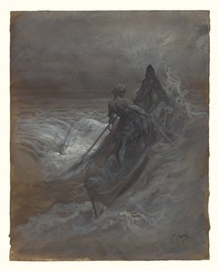 بعد حطام السفينة - تصميم لرسم توضيحي لرائعة كوليردج "زمن البحارة القدماء بواسطة غوستاف دور