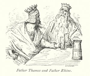 الأب ثامس والأب الراين (نقش) بواسطة غوستاف دور