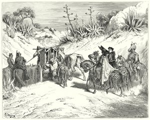 دون كيشوت لـ Gustave Dore: "كان المنسق منتبهًا جدًا ، وكان يعتقد أنه رجل يتمتع بحكم سليم" (نقش) بواسطة غوستاف دور
