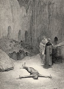 رسم توضيحي للكوميديا الإلهية - الجحيم (La Divina Commedia، L