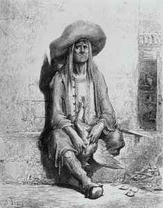 رسم توضيحي للدجاجة مع البيض الذهبي ، من "خرافات" لجان دي لافونتين (1621-1695) بواسطة غوستاف دور