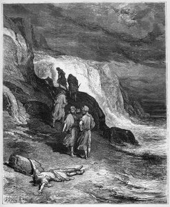 Jupiter et le Passenger - JUPITER AND THE PASSENGER - من "Fables" بواسطة Jean de La Fontaine بواسطة غوستاف دور