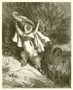 في جزمة ، c.1868 بواسطة غوستاف دور