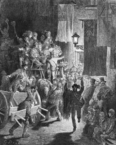 "العودة إلى الوطن" ، 1872. بواسطة غوستاف دور