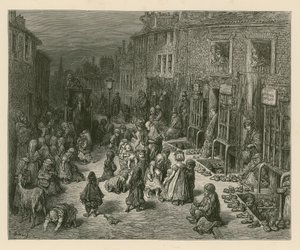 Seven Dials ، لندن بواسطة غوستاف دور
