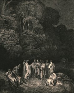 لذا رأيت المدرسة المشرقة له ملك أغلى أغنية ، c1890. بواسطة غوستاف دور