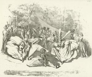 بعد عشر سنوات أو تغيير الموضة 1840 (الحفر) بواسطة غوستاف دور