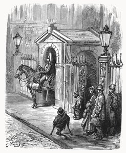 "The Horse Guards" ، ١٨٧٢. بواسطة غوستاف دور
