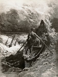 الملاح ، من Rime of the Ancient Mariner ، قصيدة كتبها Samuel Taylor Coleridge (1772-1834) ، رسم إيضاحي لـ Gustave Dore '(1832-1883) بواسطة غوستاف دور
