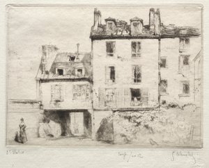 Rue Lacépède: قلب Aciereur Cottens بواسطة غوستاف ليهوتر