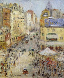 14 يوليو في باريس ، شارع دي كليجنكور ، 1925