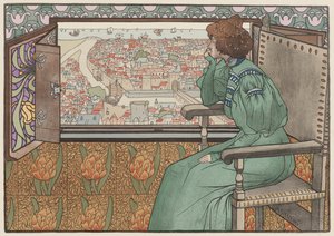 Solveig ، حوالي عام 1897. بواسطة غوستاف ماكس ستيفنز