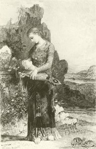 Orpheus (النقش) بواسطة غوستاف مورو
