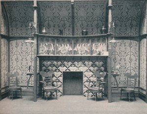 Ingle-Nook صممه G.Serruier ، 1898 بواسطة غوستاف سيرورييه بوفي