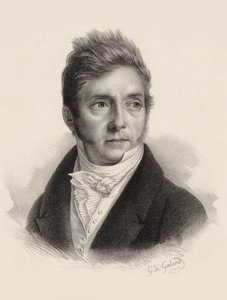 صورة للمؤلف بيير جاك جوزيف رود 1774-1830. بواسطة جوستاف دي جالارد