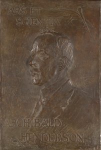 أرشيبالد هندرسون 1877-1963 بواسطة Gutzon Borglum