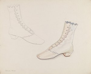 أحذية الزفاف كويكر ، ج. 1936. بواسطة جوينيث كينج