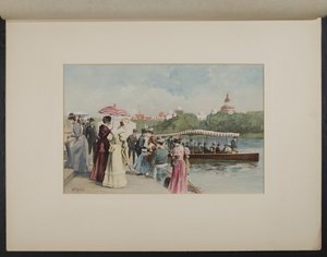 هبوط الجندول، البحيرة الشمالية بواسطة HD نيكولز